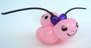 Ballonfigur Marienkäfer