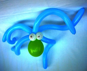 Ballonfigur Krake