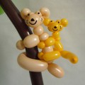 Ballonfiguren Koala mit Baby Ballontiere Koalas