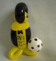 Ballontier BVB Pinguin 1 Luftballonfigur BVB Pinguin