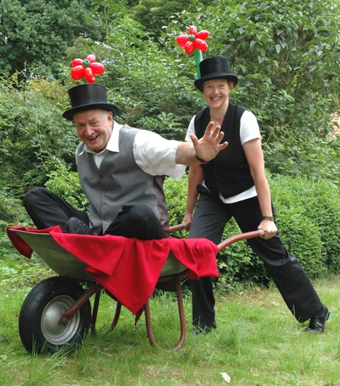 Ballonkünstler Cordula und Rüdiger Paulsen