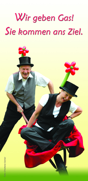 Modellierte Luftballonfiguren mit Cordula und Rüdiger Paulsen