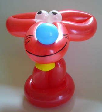 Ballonfigur Lustige Maus