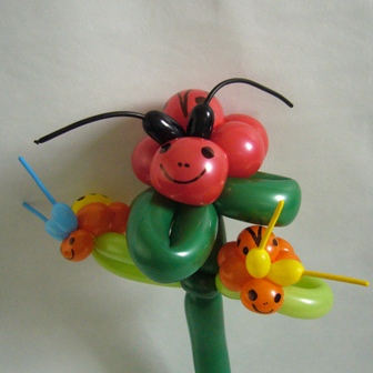 Ballonfiguren drei Käfer 3